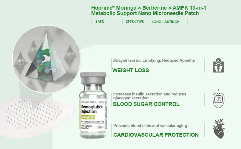 𝐏𝐡𝐲𝐬𝐢𝐜𝐢𝐚𝐧-𝐅𝐨𝐫𝐦𝐮𝐥𝐚𝐭𝐞𝐝 🧑⚕️| Hoprime® Moringa · Berberine × AMPK+ 10-in-1 Metabolic Support Nano Microneedle Patch — ✅ 𝐄𝐱𝐩𝐞𝐫𝐢𝐞𝐧𝐜𝐞 𝐕𝐢𝐬𝐢𝐛𝐥𝐞 𝟕-𝐃𝐚𝐲 𝐑𝐞𝐬𝐮𝐥𝐭𝐬 🍇